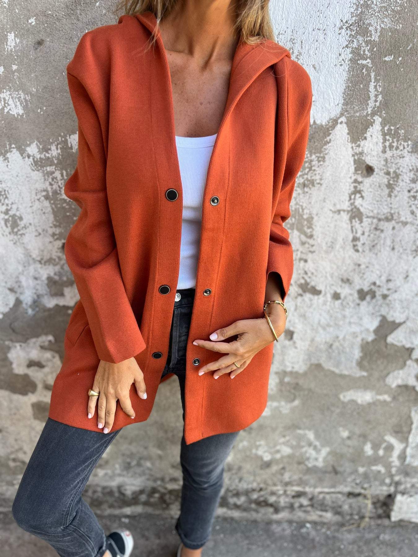 Hooded Jacket Women – Stylish Warm Outerwear for Fall