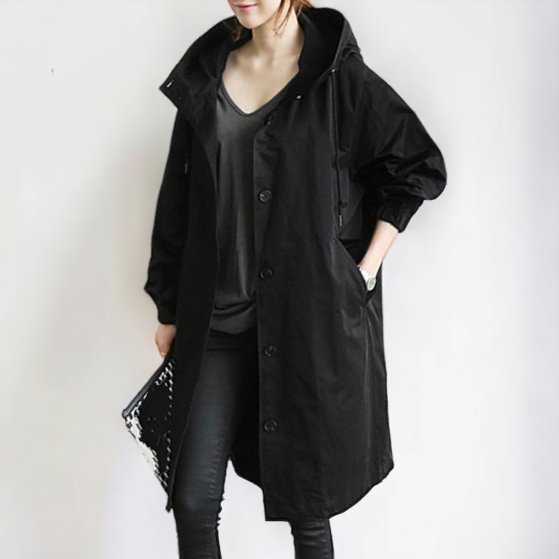 Water Repellent Trench Coat – Stylish Waterproof Outerwear for Women