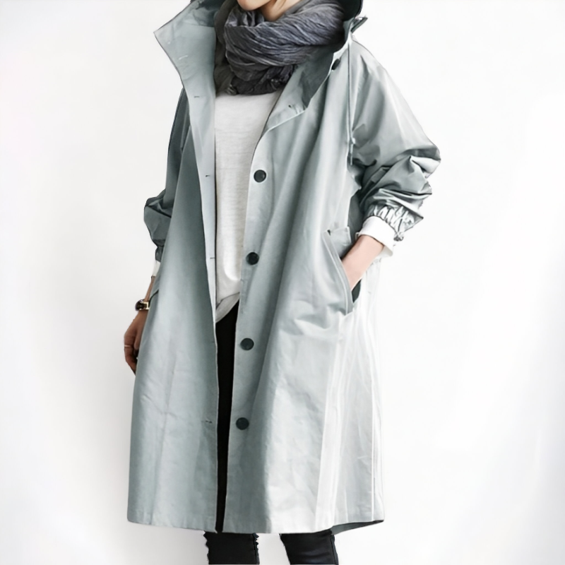 Water Repellent Trench Coat – Stylish Waterproof Outerwear for Women