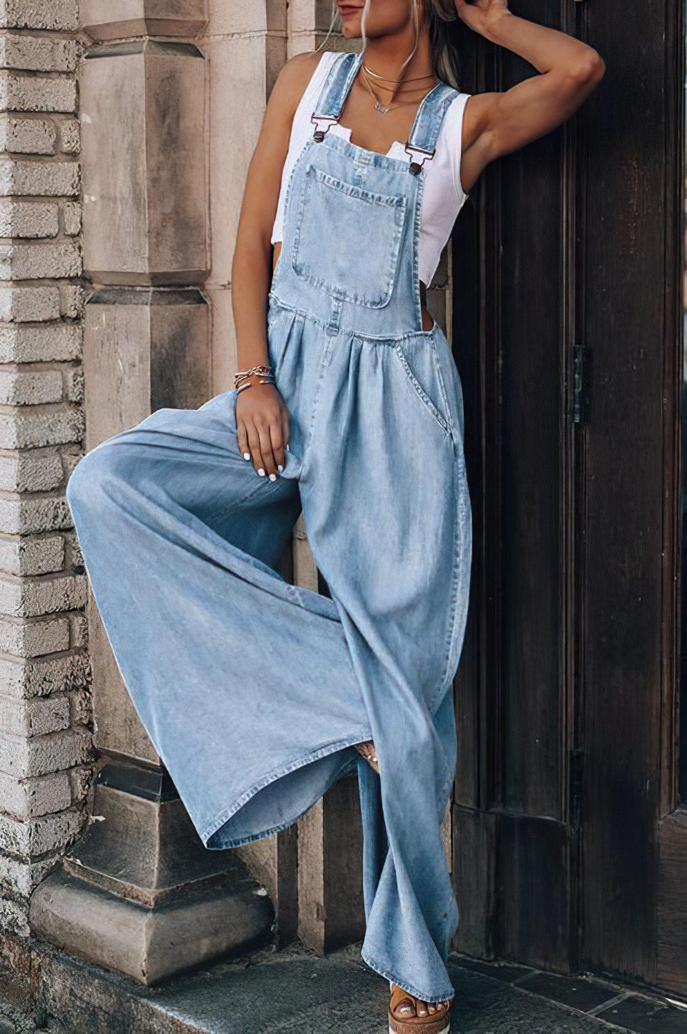 Denim Jumpsuit Women – Stylish Casual Overall for Everyday Wear