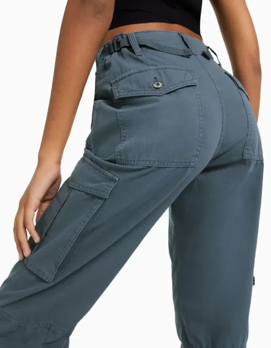 Adjustable Cargo Pants Women – Stylish Utility Trousers for Everyday Wear