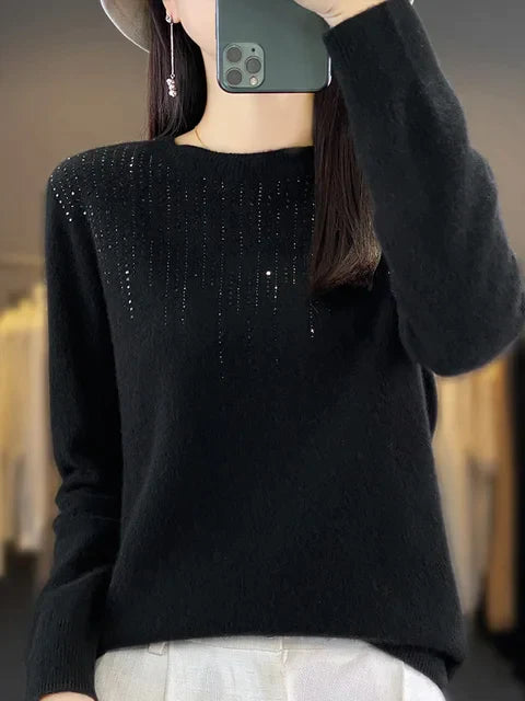 Cozy Sparkling Cardigan – Warm Knit Sweater for Women