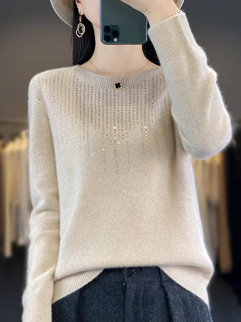 Cozy Sparkling Cardigan – Warm Knit Sweater for Women