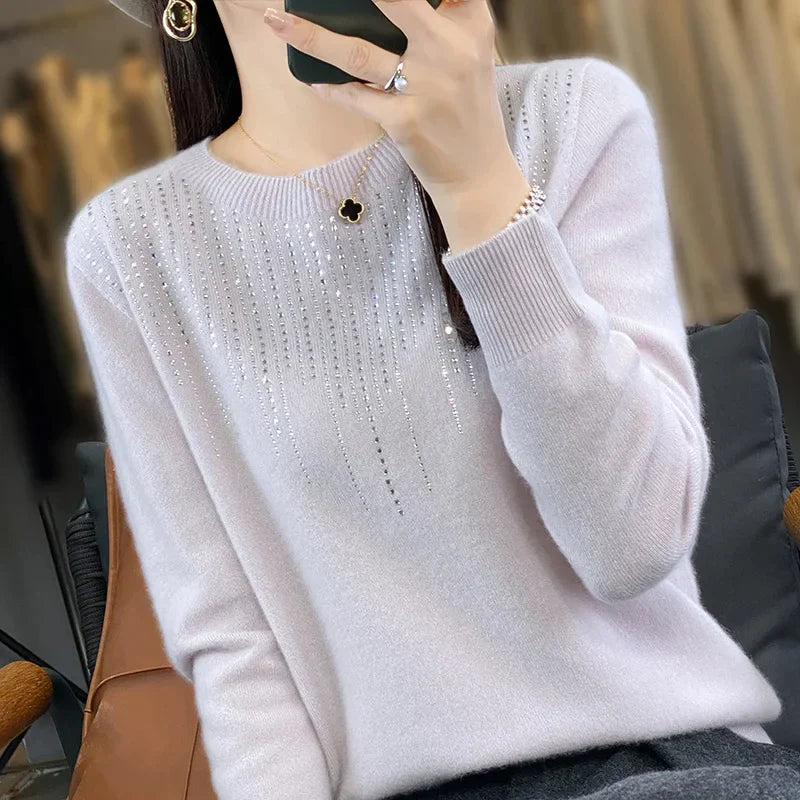 Cozy Sparkling Cardigan – Warm Knit Sweater for Women