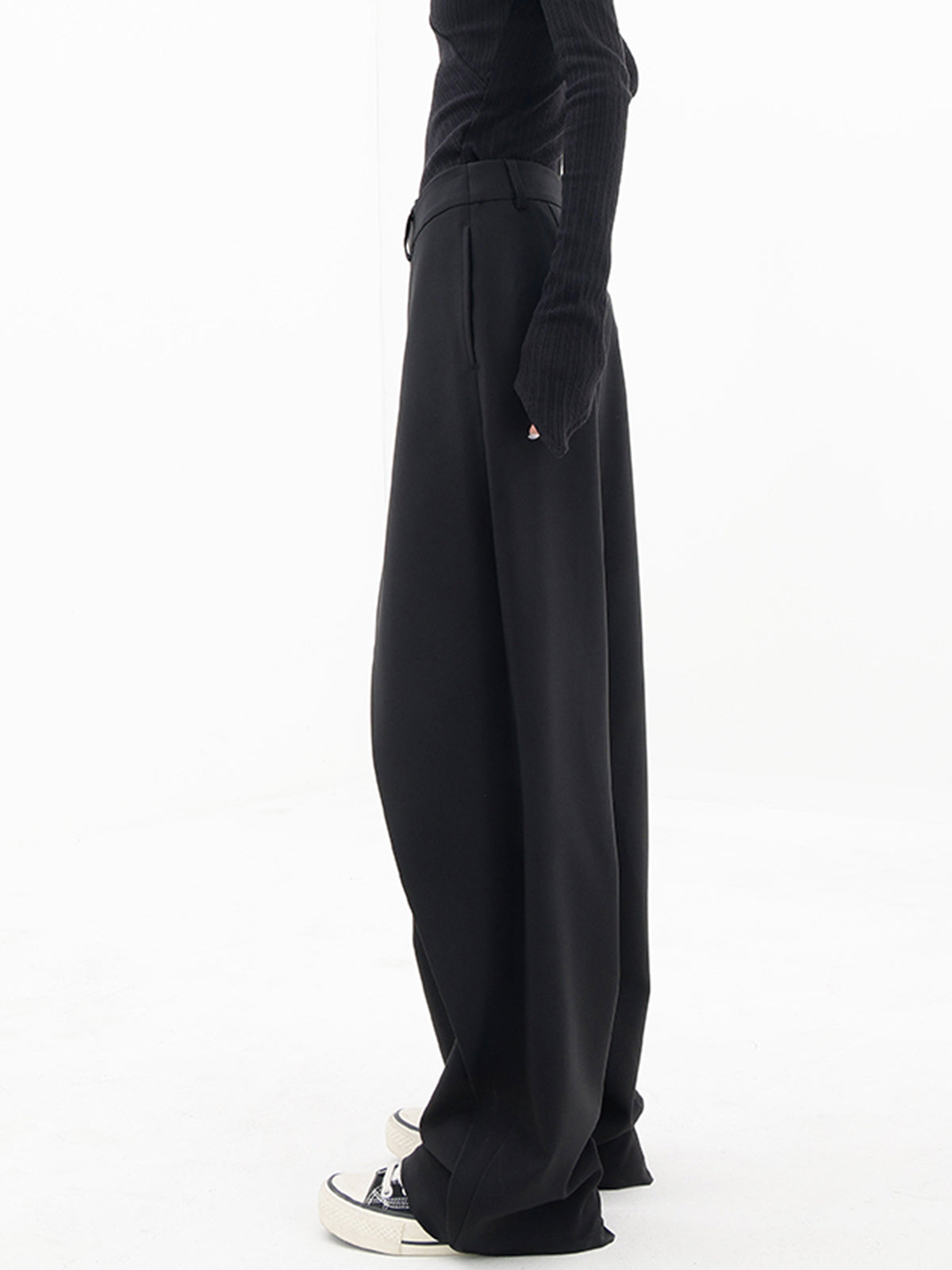 Baggy Pants Women – Asymmetrical Stylish Trousers for Casual Wear