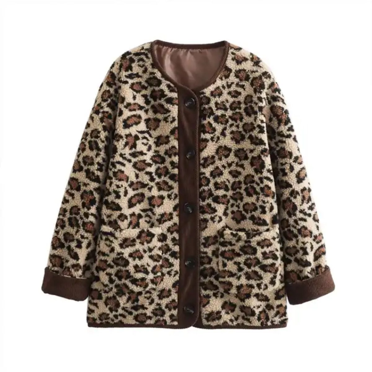 Leopard Print Jacket Women – Stylish Animal Print Outerwear for Fall