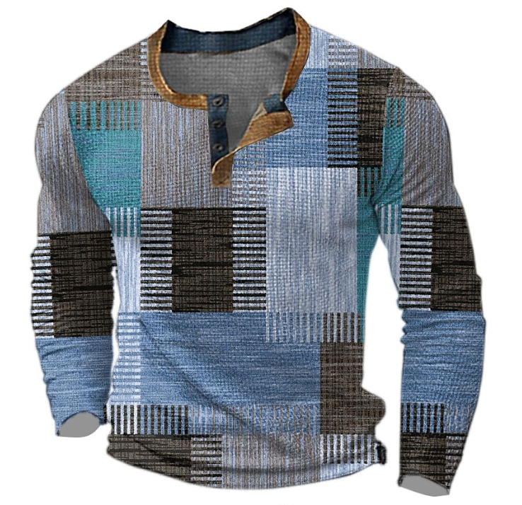 Men's Warm Pullover – Cozy Knit Sweater for Winter