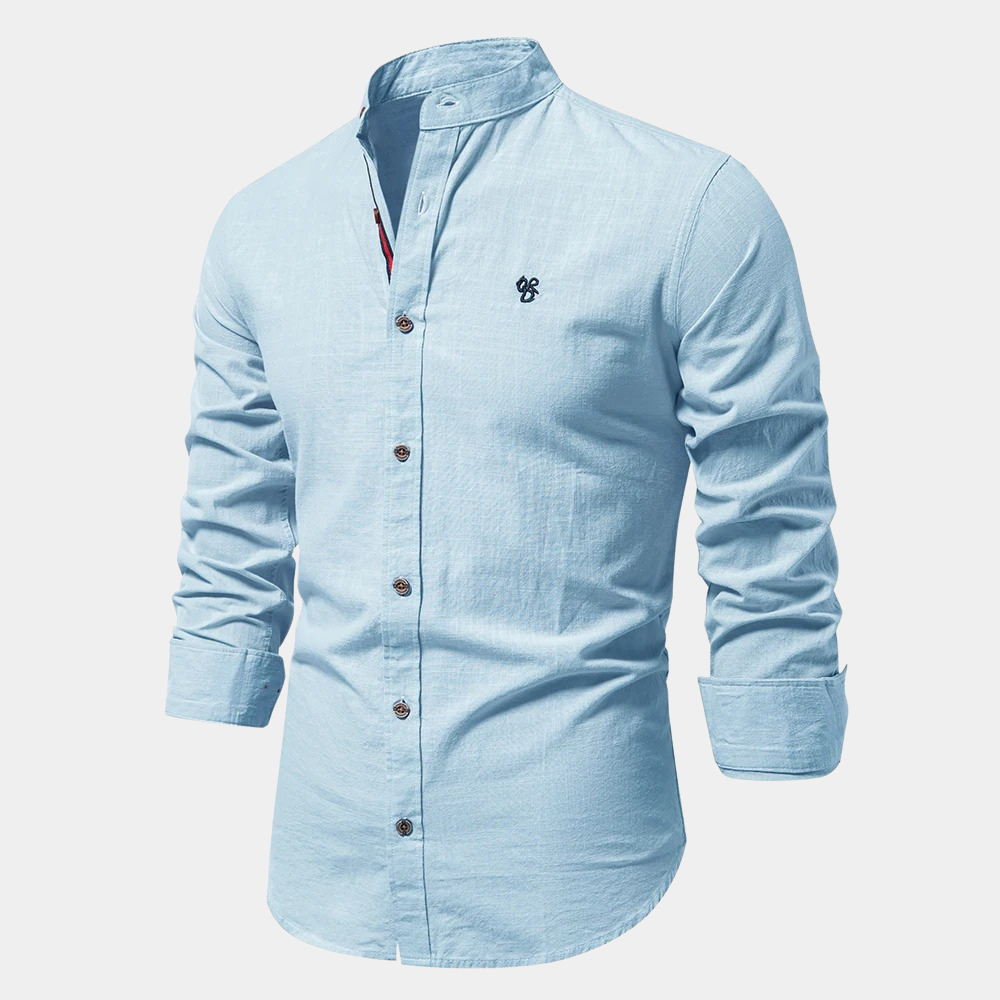 Men's Casual Shirt – Stylish Lincoln Button-Up in Soft Cotton