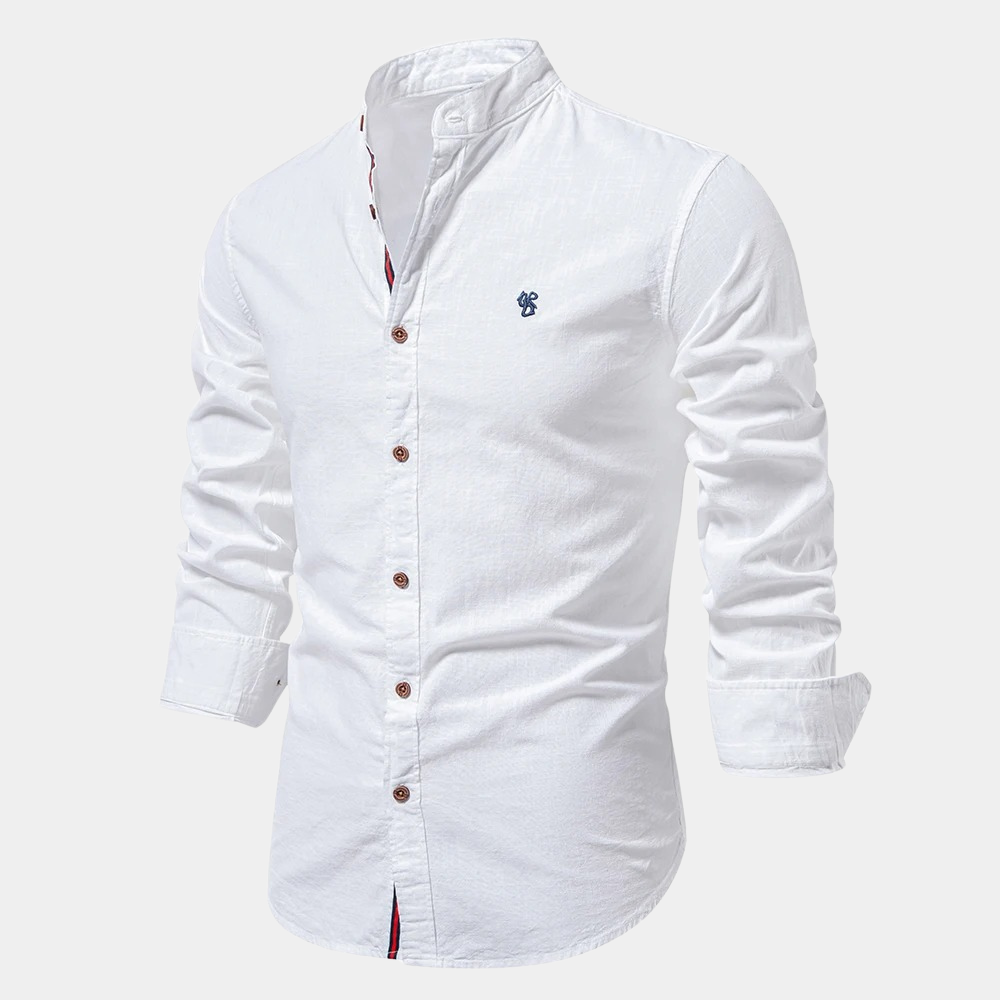 Men's Casual Shirt – Stylish Lincoln Button-Up in Soft Cotton