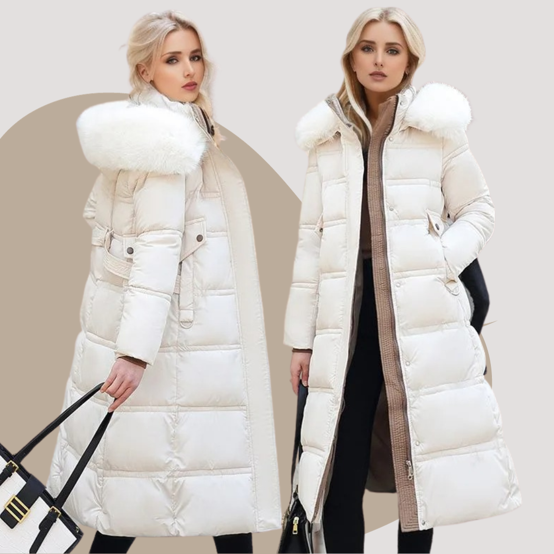 Winter Jacket Women – Stylish Warm Coat with Hood and Pockets