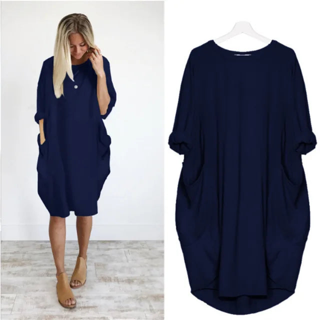 Stylish Dress for Women – Elegant Casual Dress with Flowy Design