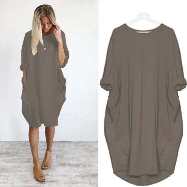 Stylish Dress for Women – Elegant Casual Dress with Flowy Design