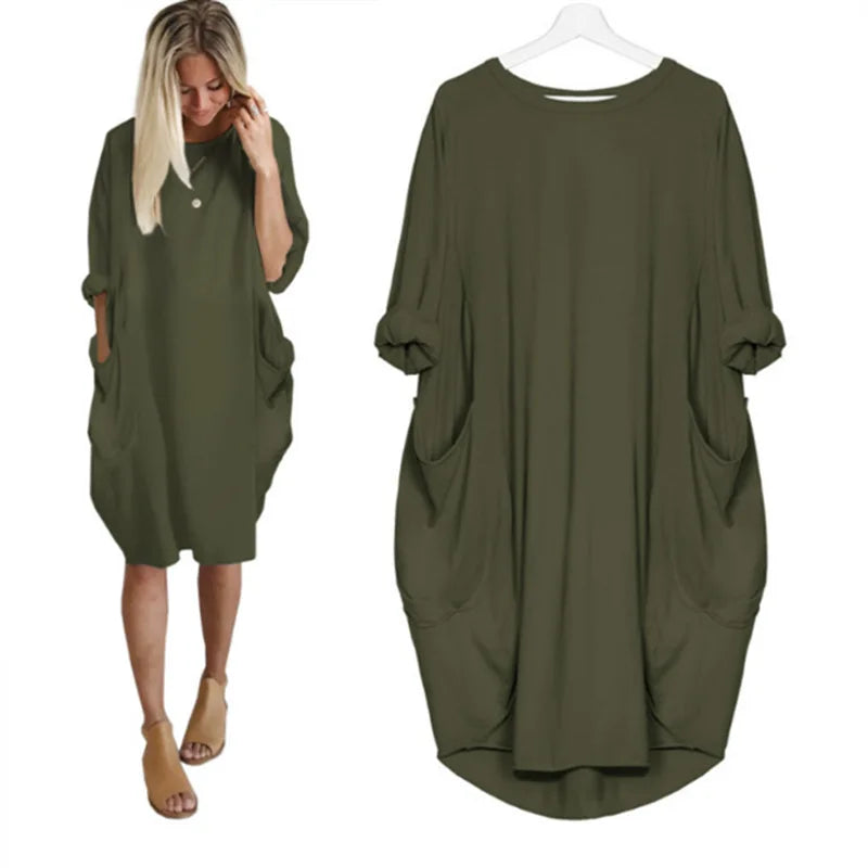 Stylish Dress for Women – Elegant Casual Dress with Flowy Design