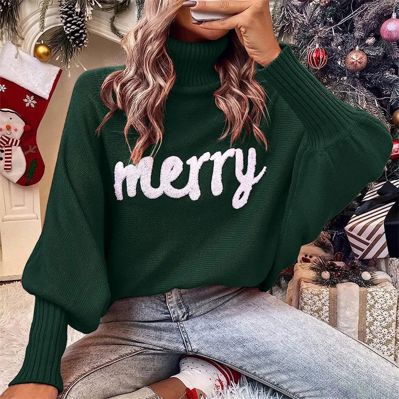 Christmas Sweater Women – Festive Pullover in Holiday Colors