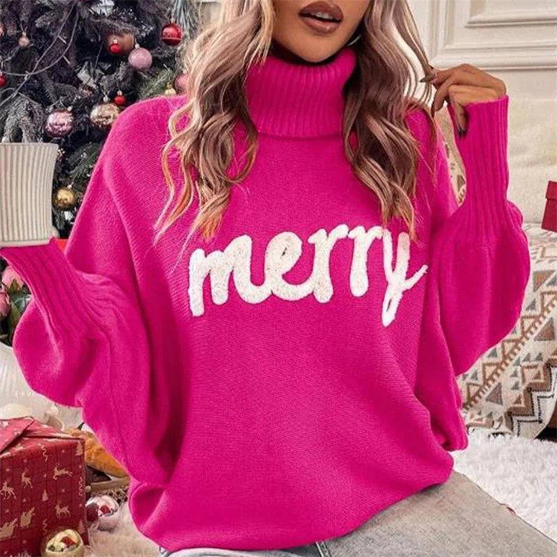 Christmas Sweater Women – Festive Pullover in Holiday Colors