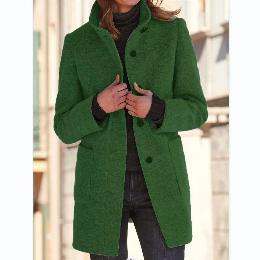 Women's Soft Coat – Stylish Warm Jacket for Winter Fashion