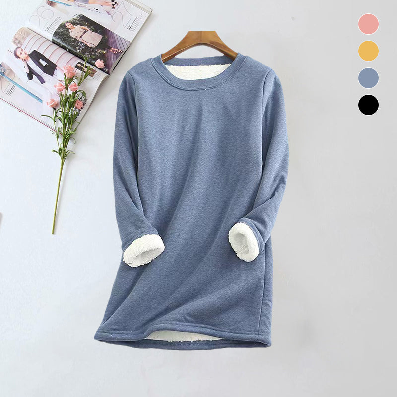 Warm Winter Sweater Women – Cozy Long Knit Pullover for Cold Weather