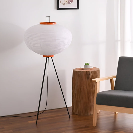 Japanese Floor Lamp – Rice Paper Design for Cozy Home Lighting Decor