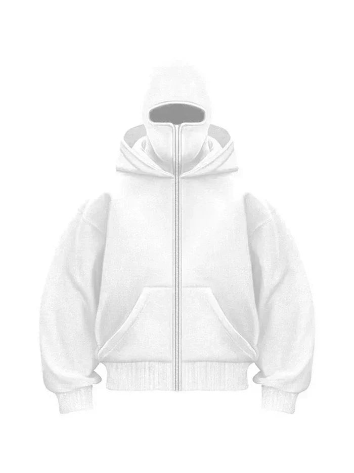 Hoodie with Zipper – Stylish Zip-Up Sweatshirt for Men