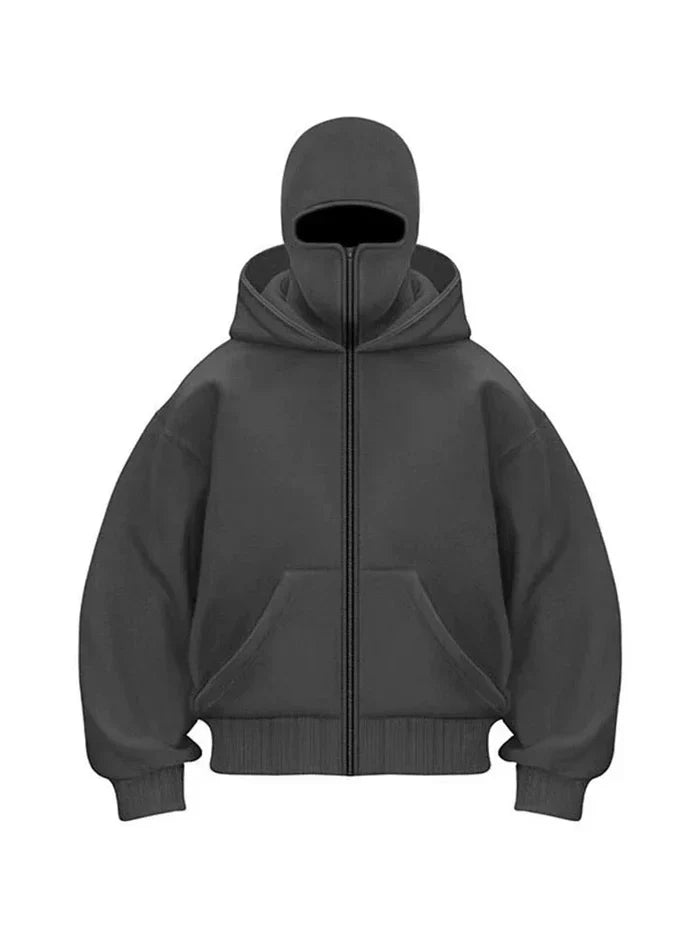 Hoodie with Zipper – Stylish Zip-Up Sweatshirt for Men