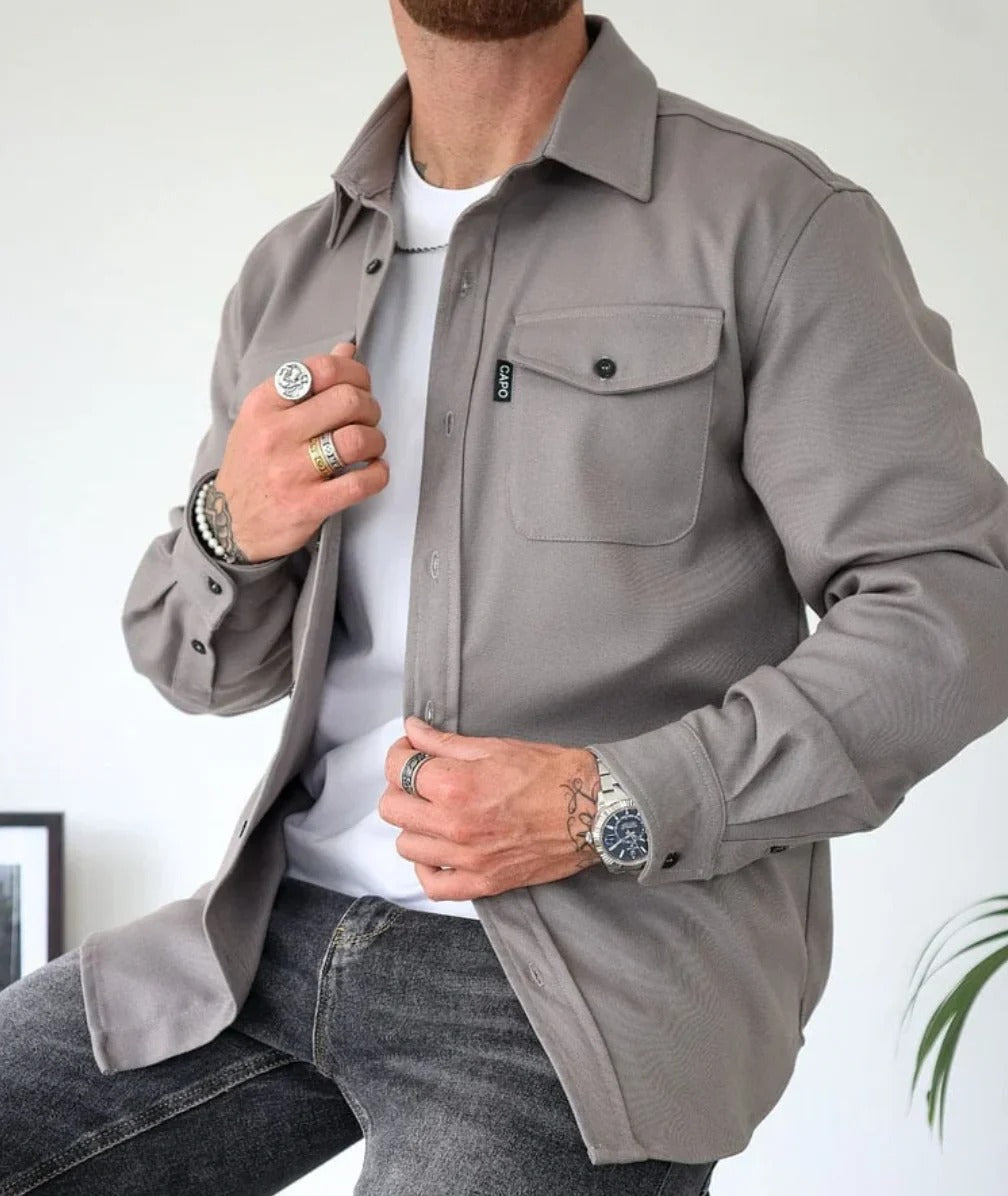 Shirt Jacket Men – Stylish Casual Outerwear for All Seasons