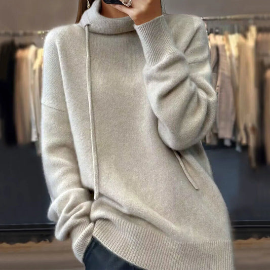 Women's Warm Sweater – Cozy Knit Pullover for Winter