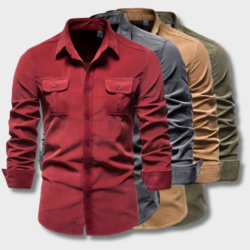 Men's Casual Shirt – Stylish Cotton Button-Up for Everyday Wear