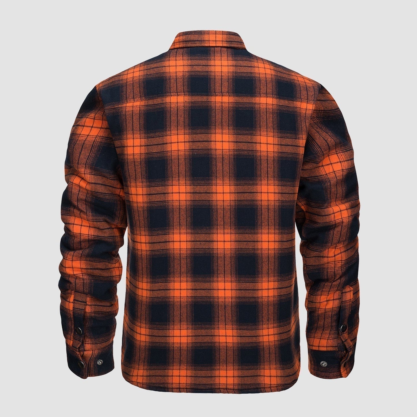 Flannel Jacket for Men – Striped Casual Outerwear for Fall