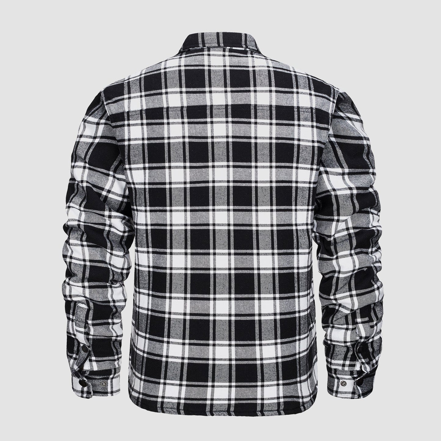 Flannel Jacket for Men – Striped Casual Outerwear for Fall