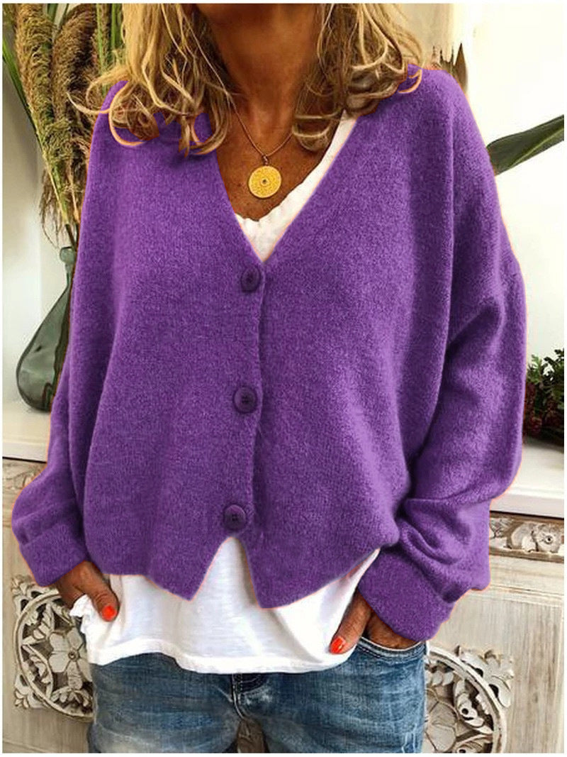 Women's Cardigan – Stylish Knit Sweater for Fall & Winter