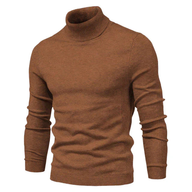 Turtleneck Sweater for Women – Stylish Knit Pullover for Casual and Work Wear