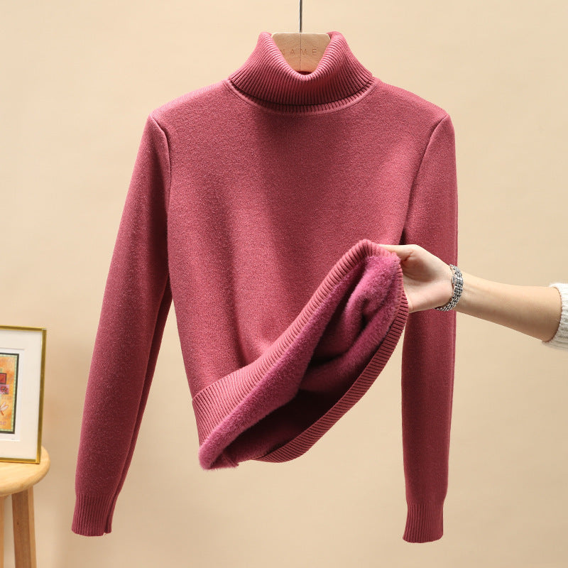 Warm Knit Sweater Women – Cozy Pullover for Winter Style