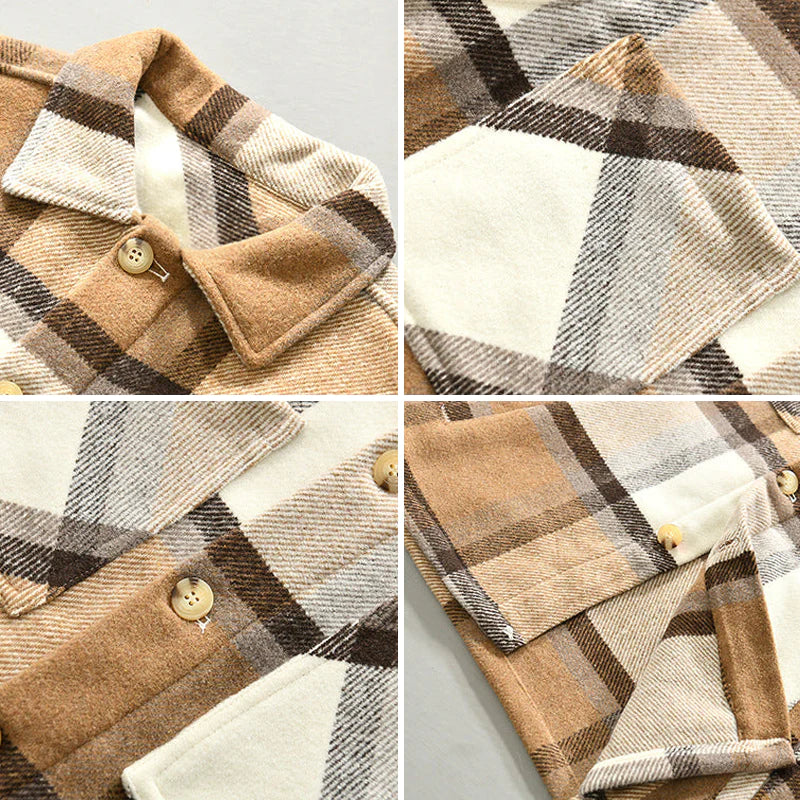 Flannel Jacket for Men – Cozy Plaid Outerwear for Fall