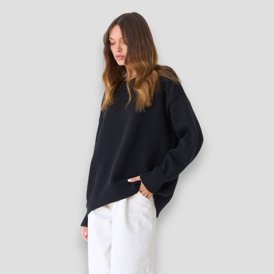 Oversized Sweater Women – Cozy Knit Pullover for Casual Wear