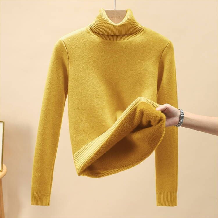 Warm Knit Sweater Women – Cozy Pullover for Winter Style