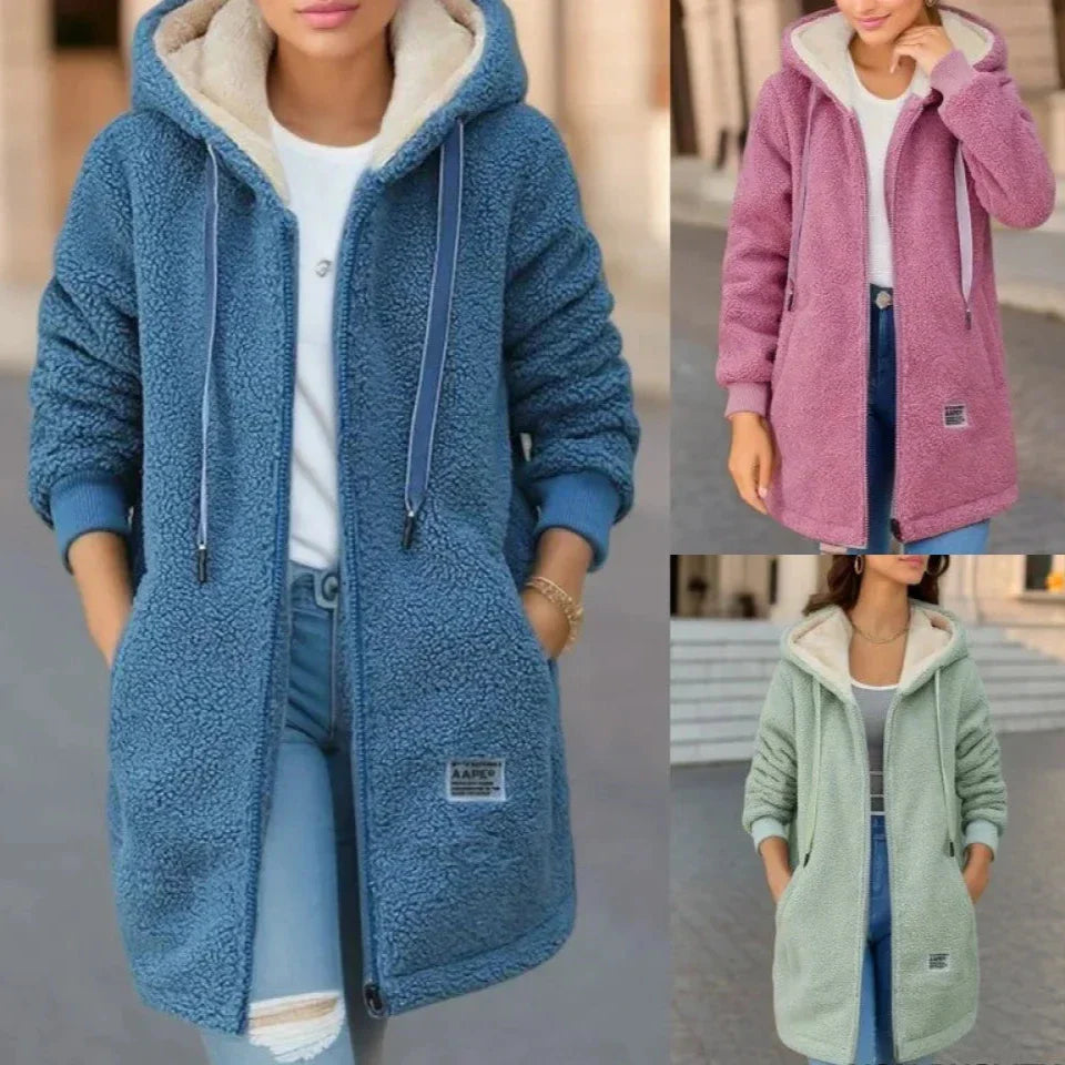 Soft Fleece Hoodie for Women – Cozy Casual Wear for Everyday Style