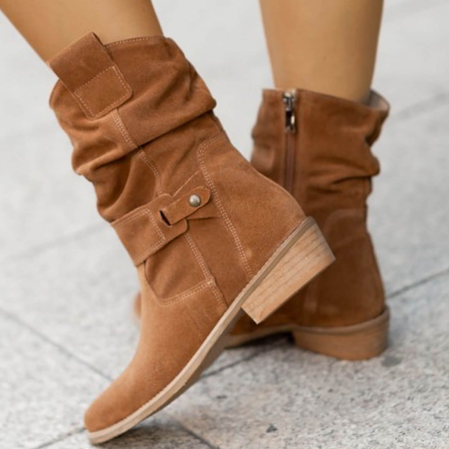 Women's Boots – Stylish Waterproof Ankle Booties for Fall