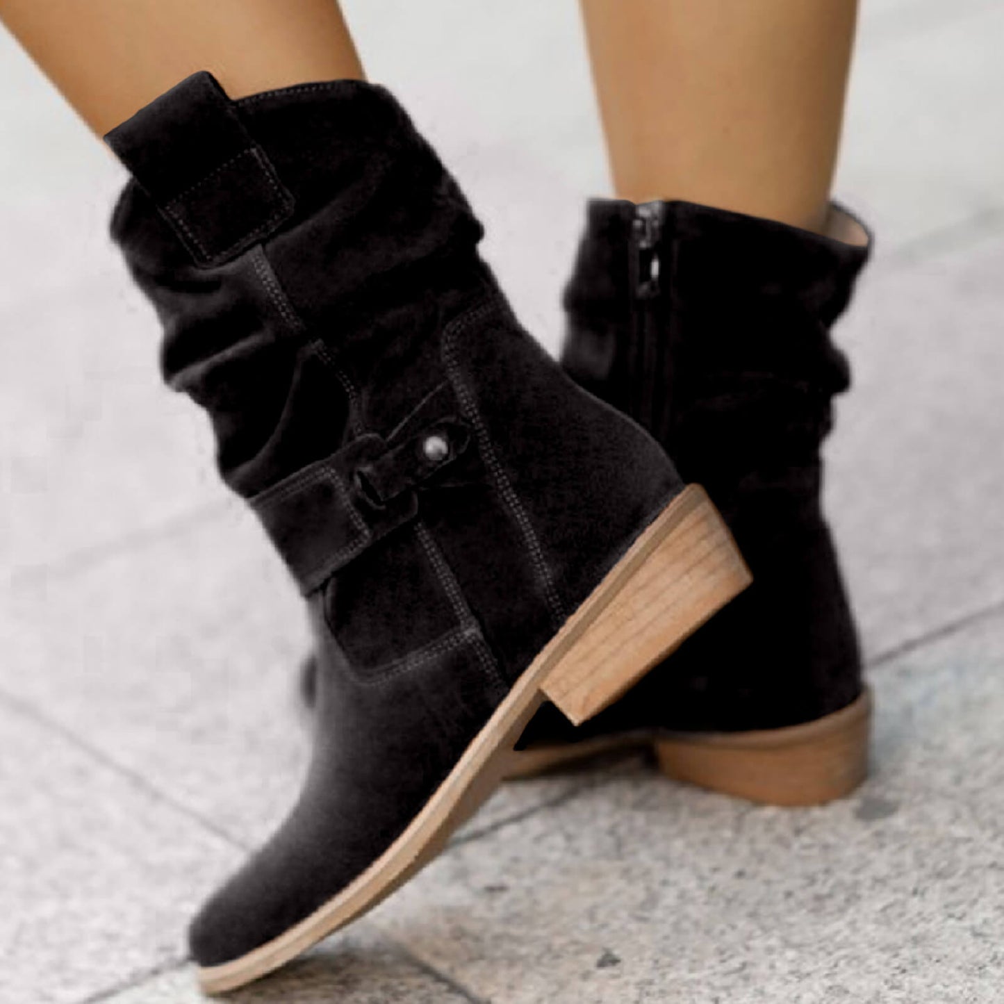 Women's Boots – Stylish Waterproof Ankle Booties for Fall