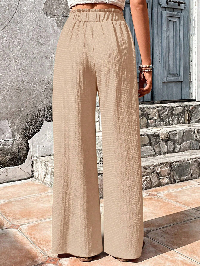 Wide Summer Pants Women – Lightweight Boho Trousers for Beach & Casual Wear