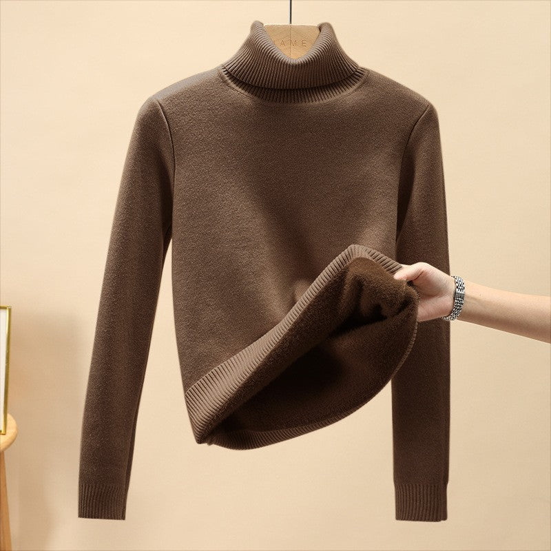 Warm Knit Sweater Women – Cozy Pullover for Winter Style