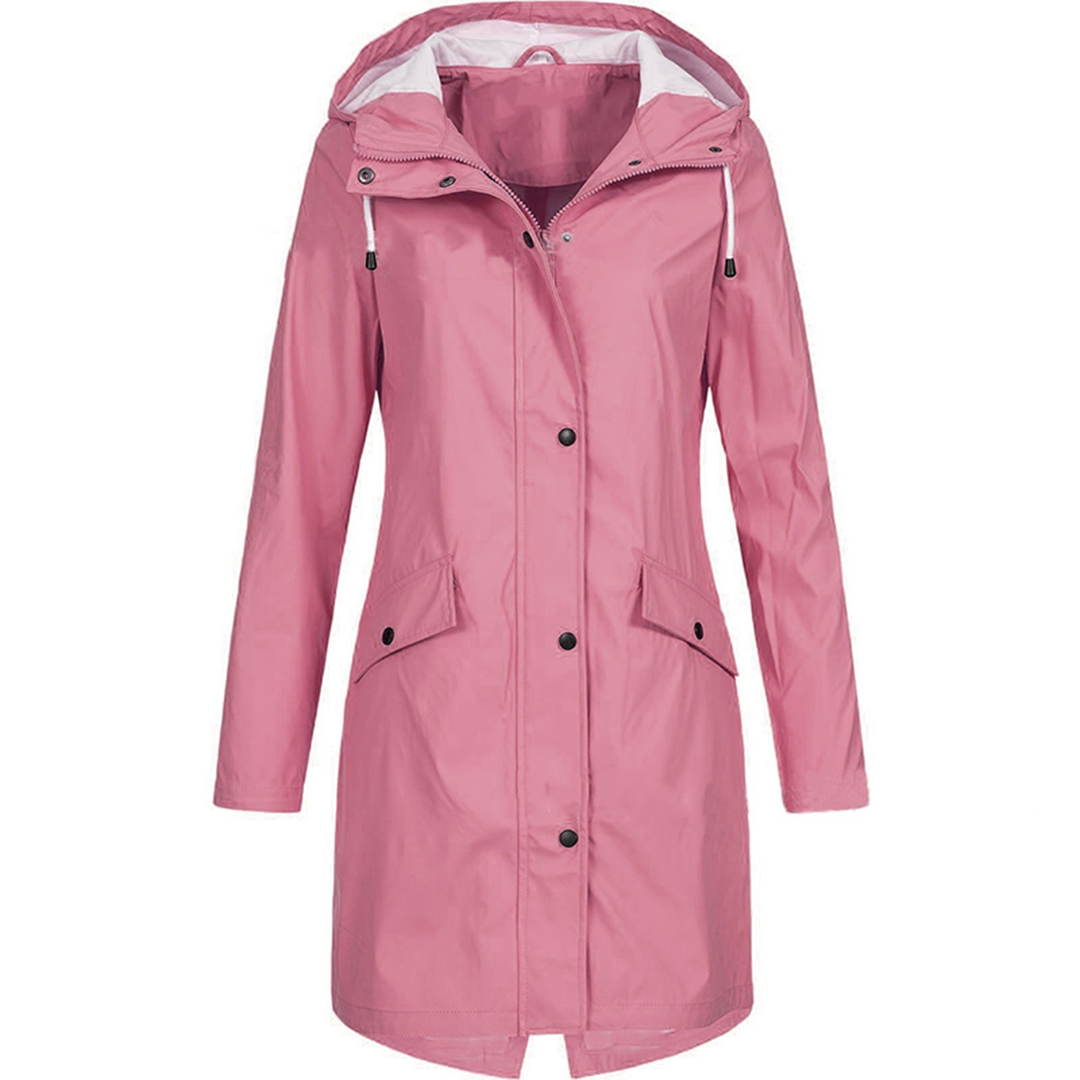 Waterproof Raincoat Women – Stylish Lightweight Jacket for All Weather