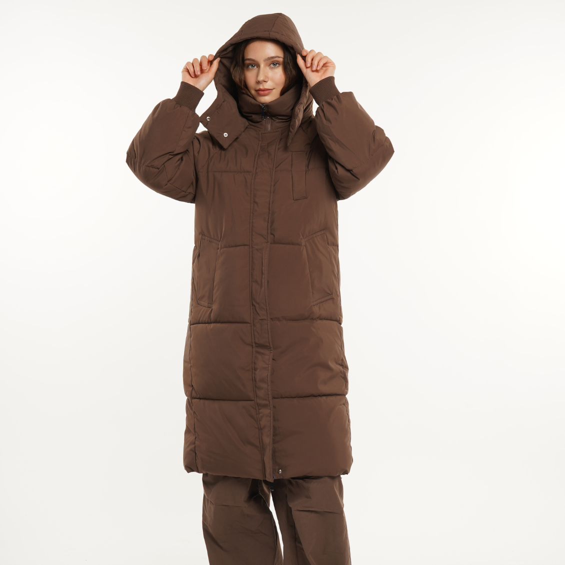 Winter Coat Women – Stylish Warm Jacket with Hood and Pockets