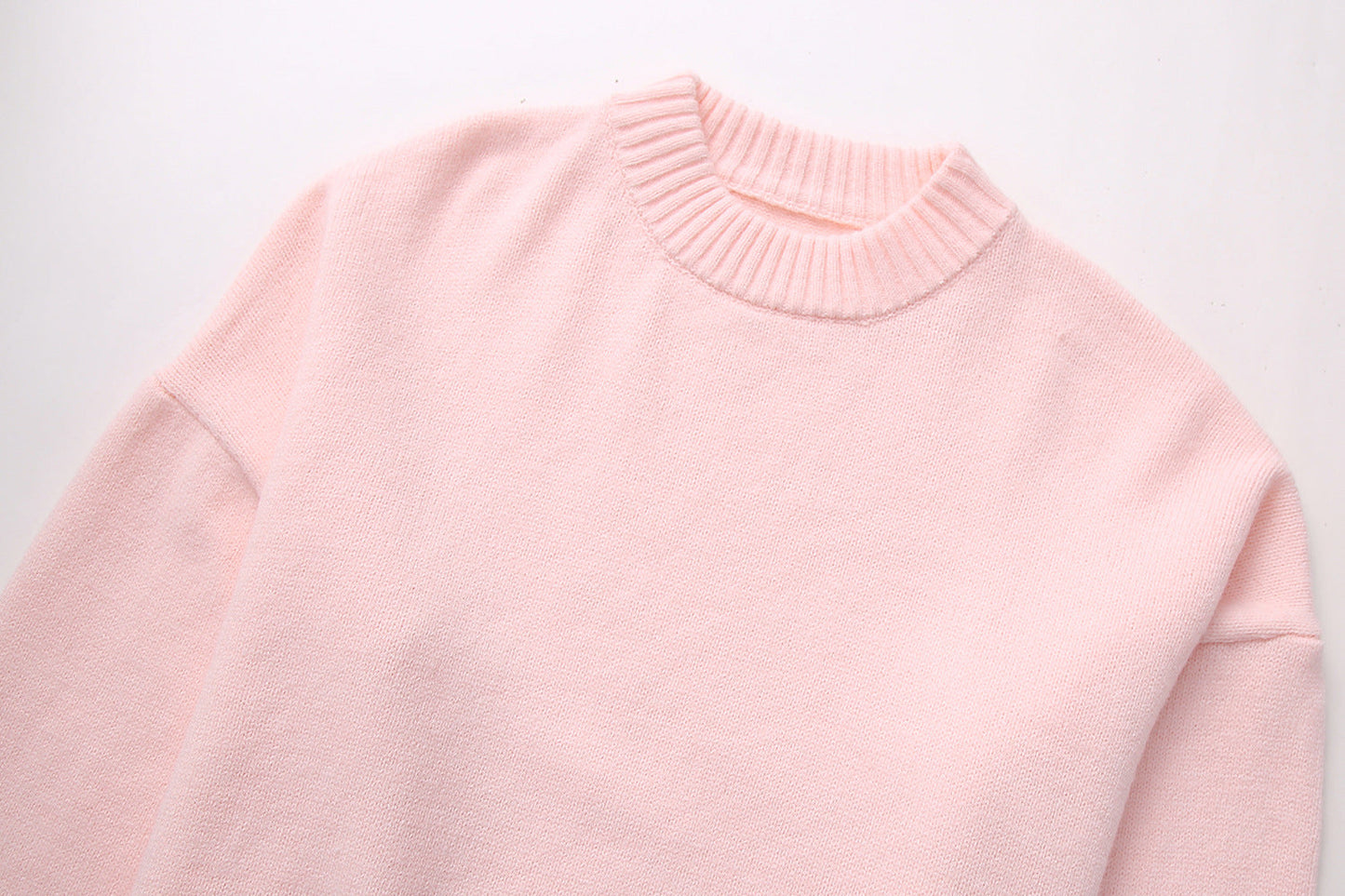 Cozy Pink Sweater Women – Soft Knit Pullover for Casual Wear