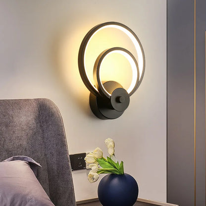 LED Wall Light Modern Design – Iron Decorative Fixture for Home Office