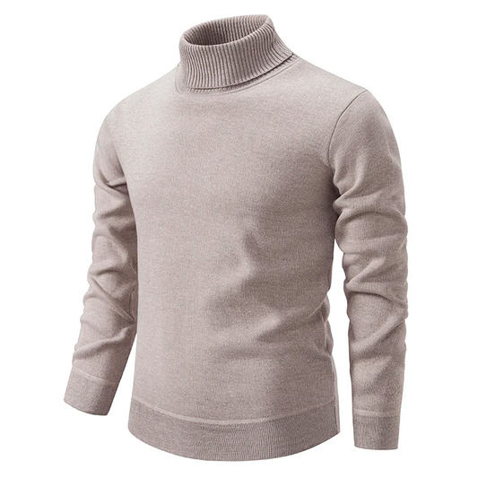 Wool Turtleneck Sweater – Soft Silky Knit for Women