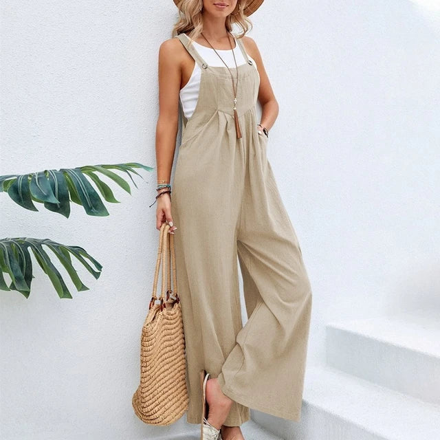 Summer Overalls for Women – Stylish Lightweight Jumpsuit for Casual Wear