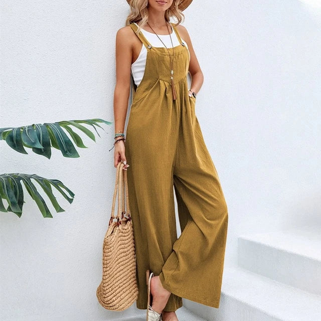 Summer Overalls for Women – Stylish Lightweight Jumpsuit for Casual Wear