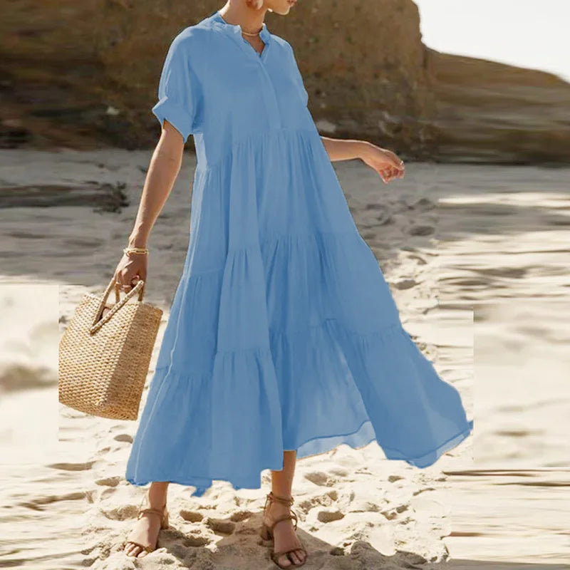 Summer Dress Women – Comfortable Casual Maxi Dress for Warm Weather