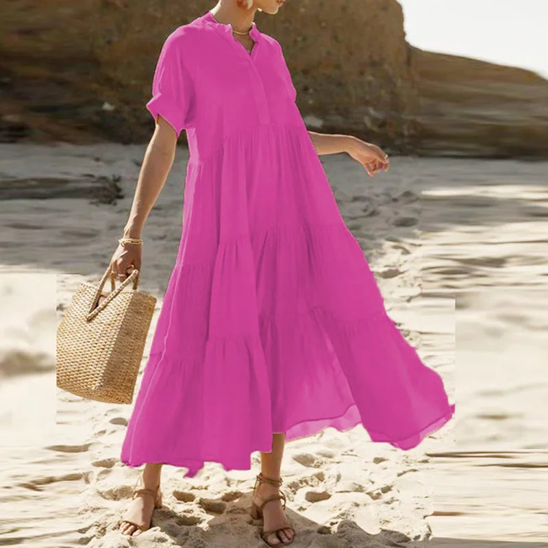 Summer Dress Women – Comfortable Casual Maxi Dress for Warm Weather