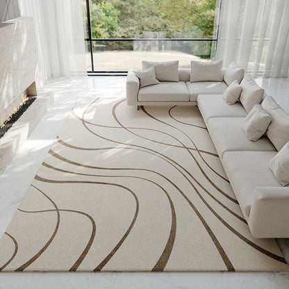 Soft Non-Slip Area Rug – High-Pile Cozy Carpet for Bedrooms and Living Rooms